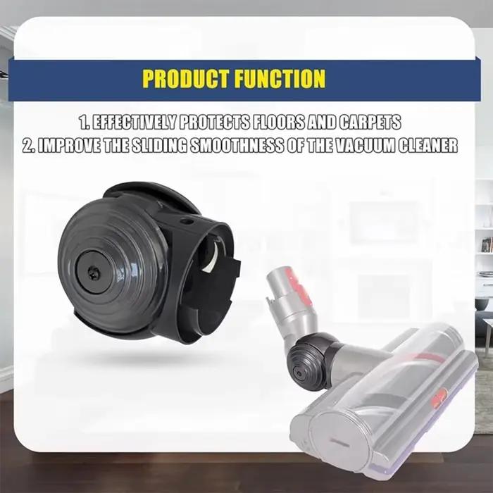 Pour aspirateur Dyson V10 V11 V15 G5, tête de brosse à couple élevé 100W, roues à billes en V et pièces de rechange de connecteur