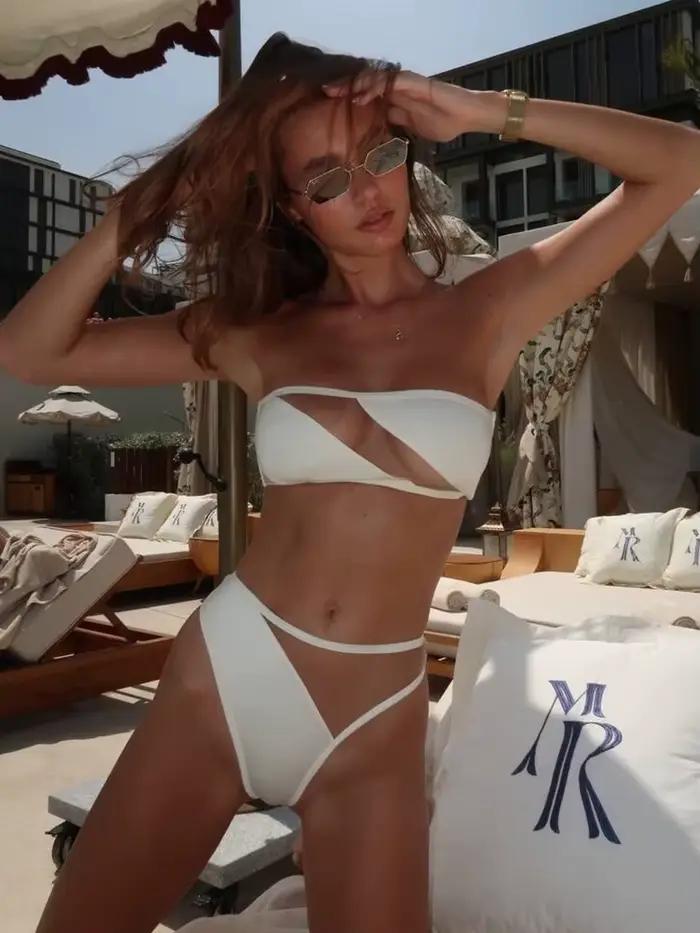 2025 nouveau Sexy taille haute Bikini ensembles maillot de bain maillots