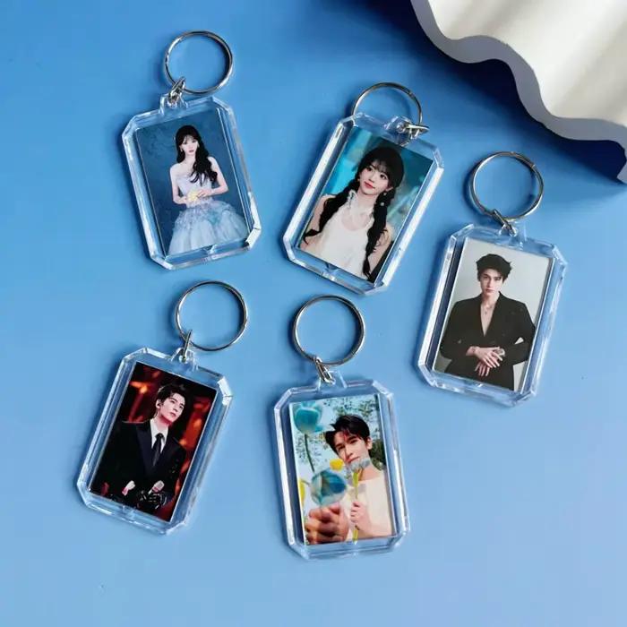 Porte-clés pendentif en acrylique Zhang Linghe Tian Xiwei, accessoire de collection pour fans, idéal pour sacs à dos d'étudiants et décoration