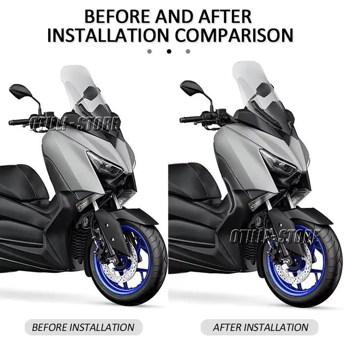 Plaque latérale de protection résistante aux rayures, accessoires de moto pour Yamaha XMAX 125 x-max 300 2021 2022, nouveau produit