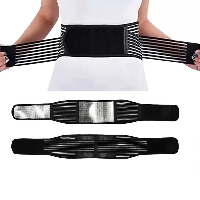 Ceinture de soutien lombaire, ceinture chauffante abdominale, protège-taille élastique respirant pour le sport, ceinture de protection de la taille pour le fitness S003014