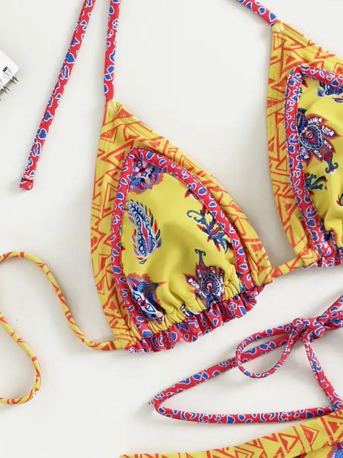Maillot de bain brésilien triangle pour femmes