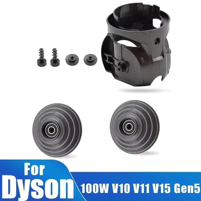 Pour aspirateur Dyson V10 V11 V15 G5, tête de brosse à couple élevé 100W, roues à billes en V et pièces de rechange de connecteur