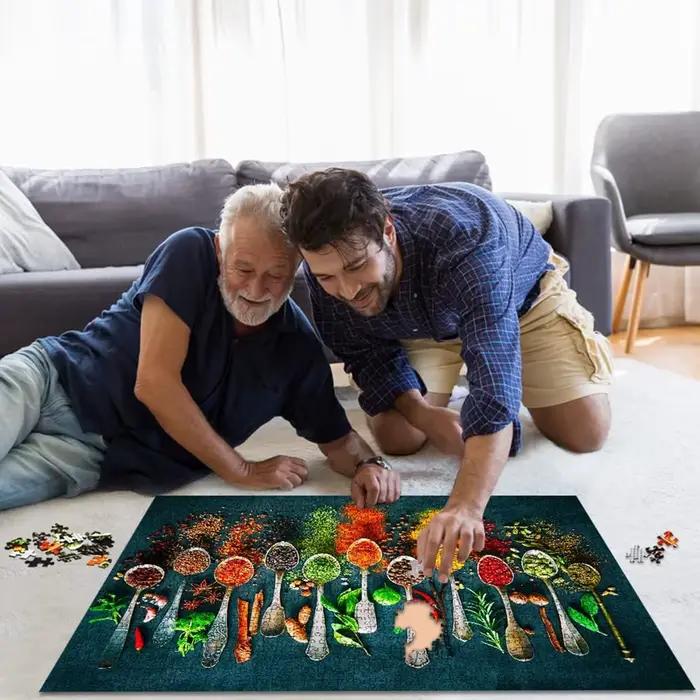 Puzzle 1000 pièces Puzzle pour adultes Impossible Puzzle jeu de compétences pour toute la famille Puzzle coloré, Puzzle cadeau