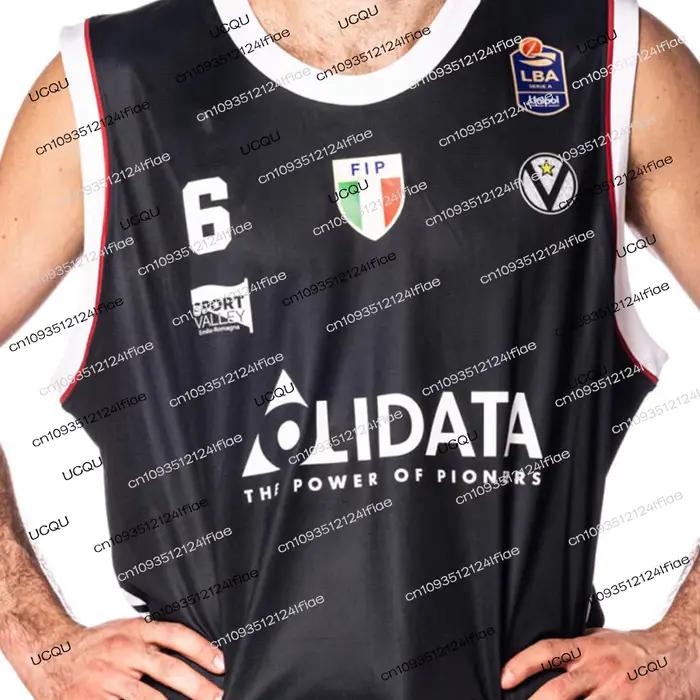 25/26 nouveau maillot de basket-ball Bologna Virtus gilet de sport de basket-ball pour hommes italiens Kit de joueur spécial maillot de jeu de basket-ball