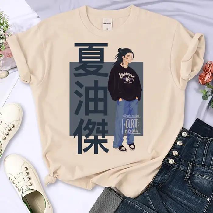 T-shirt femme anime t-shirt fille vêtements streetwear japonais