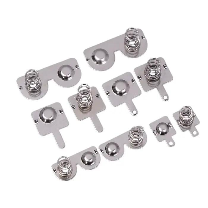Kit d'accessoires de bricolage, boîte de piles AA/AAA, feuilles négatives positives, connecteurs à ressort pour jouets télécommandés, lot de 20