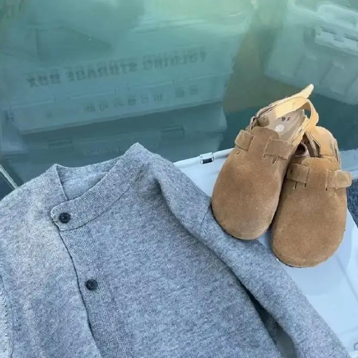 Cardigan Triblockchain à lèvent Irréguliers pour Bébé Fille et Garçon, Pull Solide, Vêtement d'Hiver, Printemps et Automne, 80-140cm