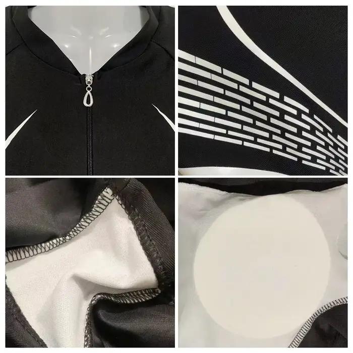Nouveau maillot de bain à manches courtes femmes une pièce coin plat Surf body fermeture éclair conservateur cacher