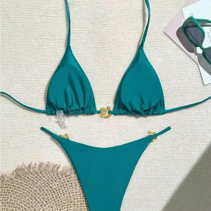 Nouvel ensemble de bikinis 2026 – Maillots de bain sexy pour femmes – Tenues de plage brésiliennes – Biquini d'été