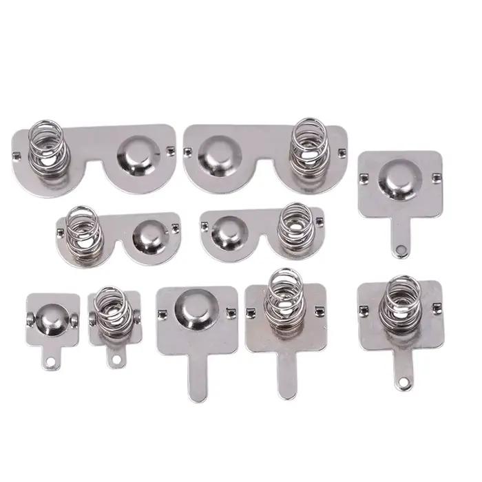 Kit d'accessoires de bricolage, boîte de piles AA/AAA, feuilles négatives positives, connecteurs à ressort pour jouets télécommandés, lot de 20