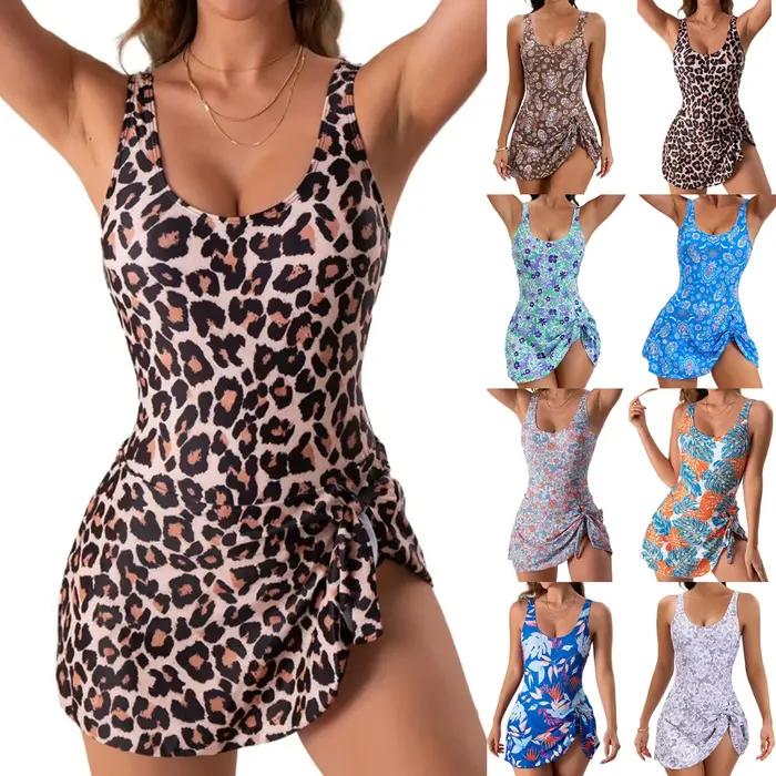 2025 femmes maillot de bain cravate noeud jupe