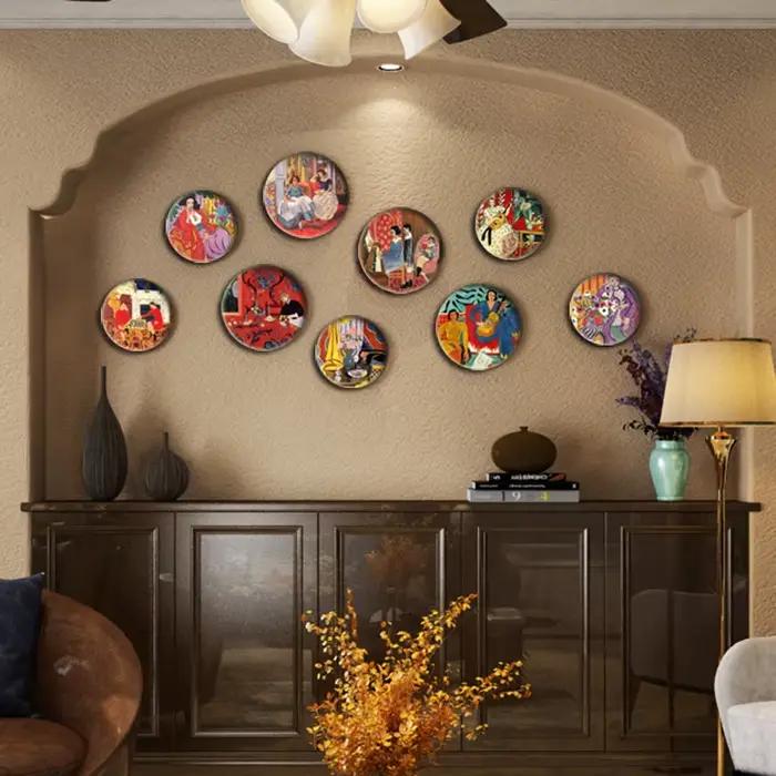 Henry Matisse – plaque murale suspendue pour peinture à l'huile, décoration de la maison, ornement, plat de haute qualité, Art décoratif, pour la maison, le Bar ou la chambre