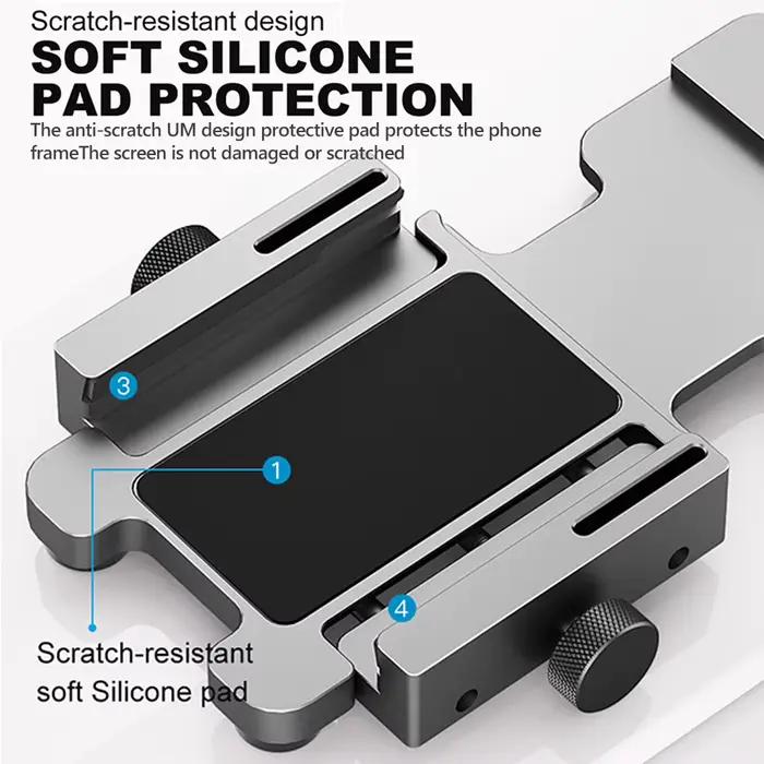 MaAnt QP-2 TIANQI Séparateur d'écran Support de conception monté sur le côté IP17 pour outil de démontage du verre de couverture arrière d'écran de réparation mobile
