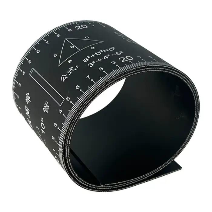 Ruban à mesurer pour diamètre de tuyau en PVC, échelle finement imprimée et large plage de mesure, outil de mesure de tuyaux pour travaux de plomberie DIY, 1 pièce