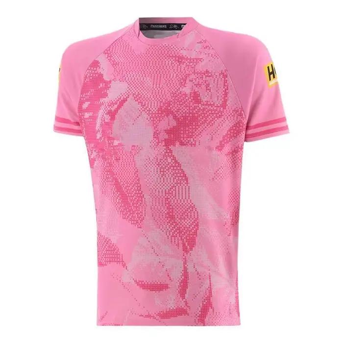 Maillot de rugby d'entraînement 2026 Panthers Home Away Heritage pour enfants et hommes – Tailles S à 7XL – Confortable, respirant, qualité supérieure !