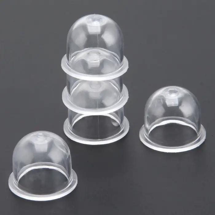 10 pièces de rechange de carburateur de 19mm, ampoules de base de carburateur, capuchon, petite pompe à carburant pour tronçonneuse, souffleur, débroussailleuse OD * ID * H = 19*14*15