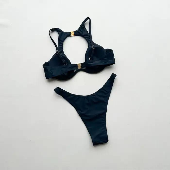 Ensemble bikini 3 pièces pour femme