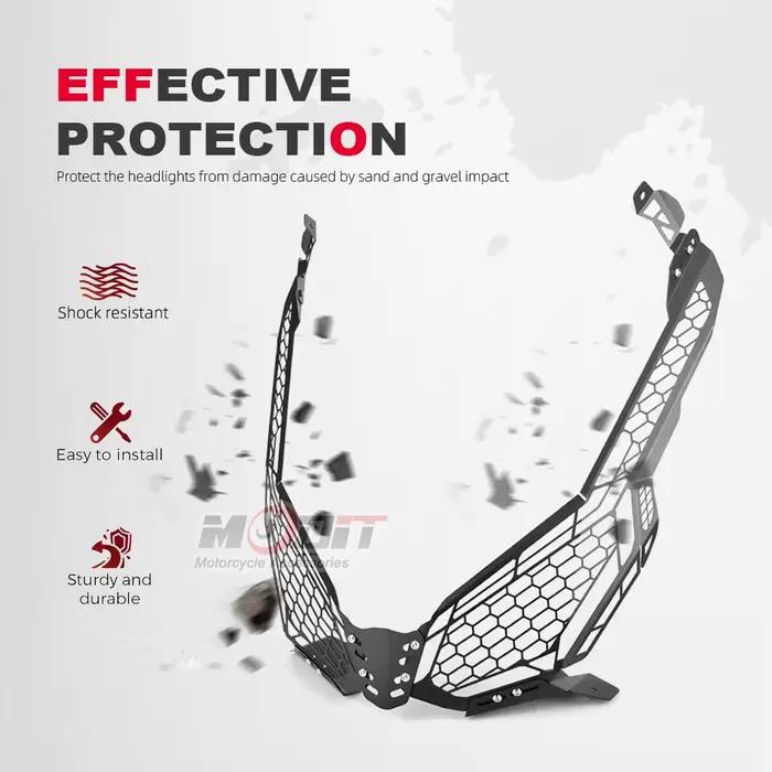 Couvercle de protection de phare de moto, accessoires de moto, grille, nouveau pour Honda Forza 350 Forza350 FORZA125 NSS350 2023 2024 2025