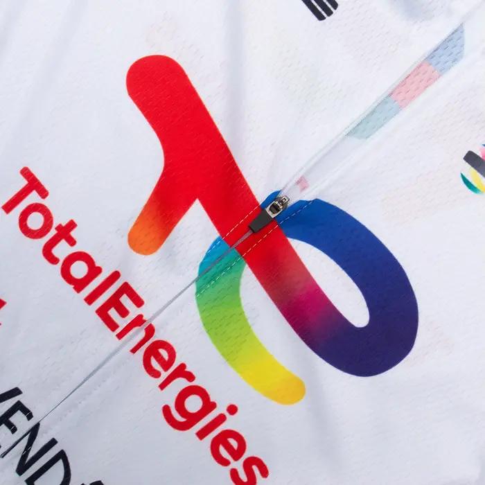 Nouveau maillot de cyclisme des états-unis blanc équipe totale maillot de vélo ensemble short et haut hommes femmes séchage rapide Ropa Ciclismo Pro vélo T-Shirt vêtements
