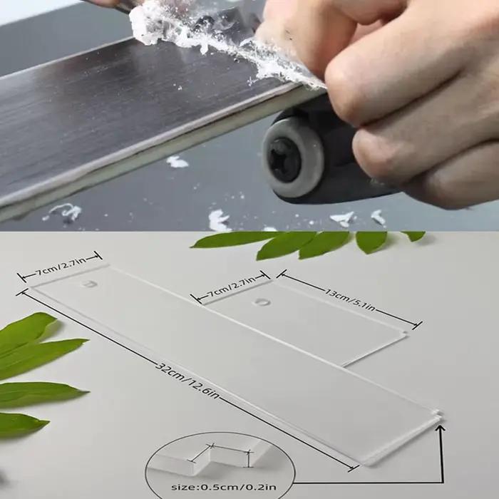 Outil d'élimination de cire à Double planche, essuie-glace d'entretien de Snowboard, grattoir à cire de Snowboard, outils de Ski avec outil d'élimination de cire à encoche droite