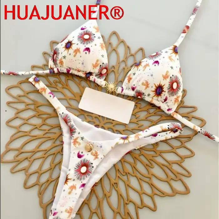 Nouvel ensemble bikini sexy pour femme 2026 – Maillot de bain brésilien string pour vacances à la plage