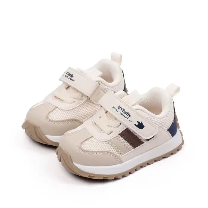 Chaussures de sport pour enfants printemps et automne 0-2 ans bébé filles et garçons baskets antidérapantes chaussures décontractées pour tout-petits premiers marcheurs