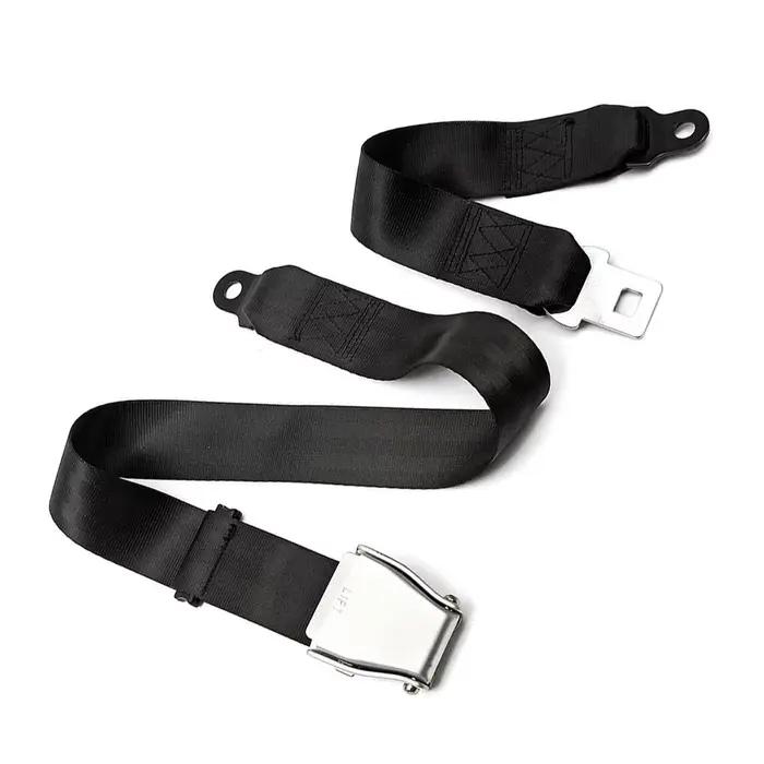 Prolongateur de siège de ceinture de sécurité d'aviation, accessoires de voiture, équipements environnementaux à deux points, rallonge de bande de sécurité