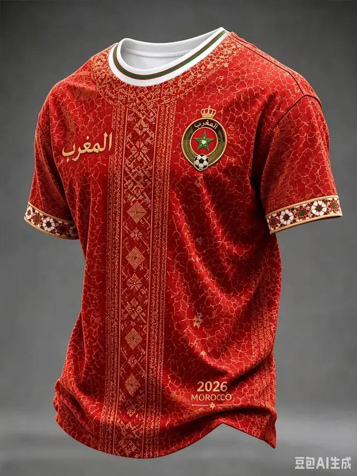 Maillot de football extérieur de l'équipe du Maroc, blanc, à manches courtes, T-shirt vert unisexe pour supporters, entraînement sportif, décontracté