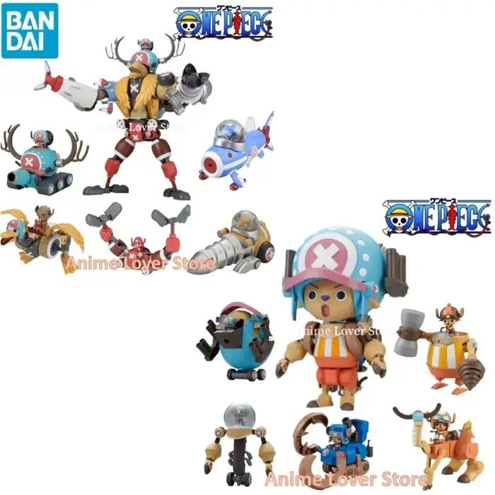 Bandai Original One Piece Chopper VO.1 VO.2 Collection de robots méca composites Figurines d'action d'anime Modèles à assembler Jouets