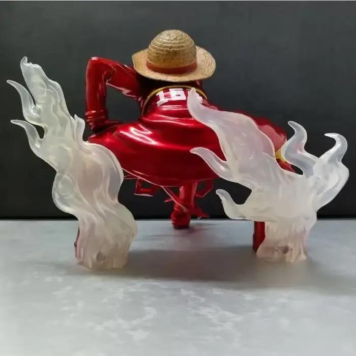 Figurine d'action One Piece Egg Head Island Earth Beating Road, série anime, modèle PVC, jouet, cadeau d'anniversaire pour enfants