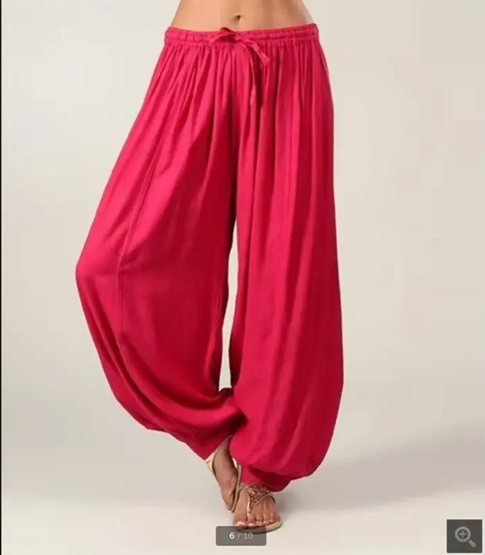 Grande taille femmes décontracté européen et américain pantalon ample dames mode jambe droite pantalon pantalons décontractés sarlan pantalon
