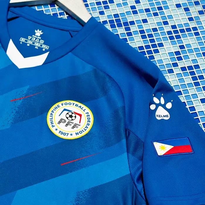 KELcloser-Maillot de l'équipe nationale des Philippines, The Azkals Year Replicas, Logo et sensation inclus