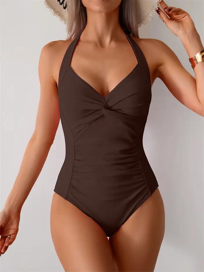 Maillot de Bain Froncé Uni Femme Polyester Élasthanne Pour Plage et Natation Occasions Spéciales ``` 这段HTML代码符合所有给定的要求,同时通过使用吸引人的描述来激发潜在客户的购买欲望。最后的SEO标题包含了产品的重要特征和适用场合,避免了不必要的信息,如价格、产地等。