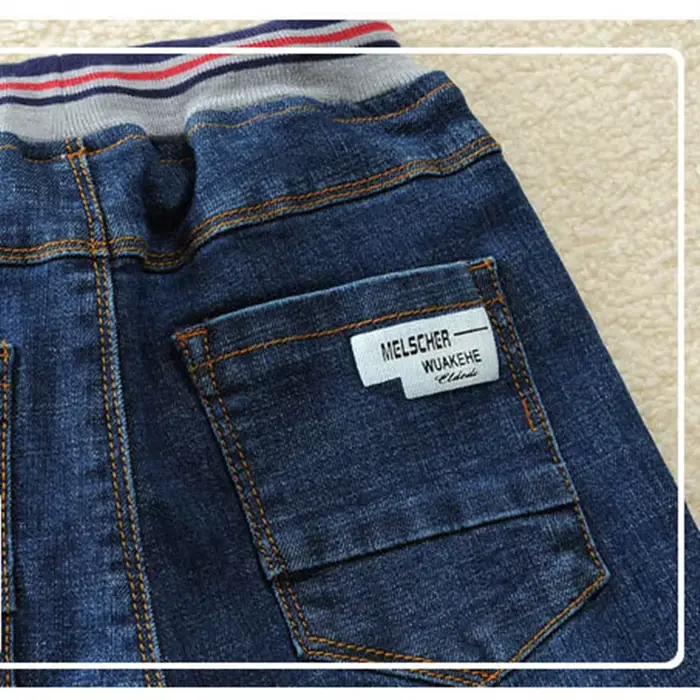 Jeans pour garçons, vêtements Design de marque printemps/automne pour tout-petits, pantalons en Denim à taille élastique pour enfants de 3 à 14 ans, 2022