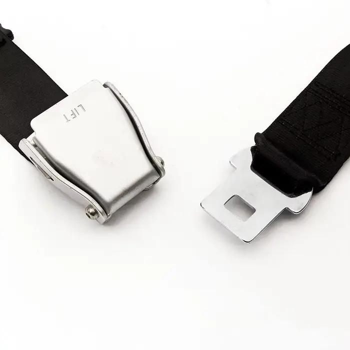 Prolongateur de siège de ceinture de sécurité d'aviation, accessoires de voiture, équipements environnementaux à deux points, rallonge de bande de sécurité