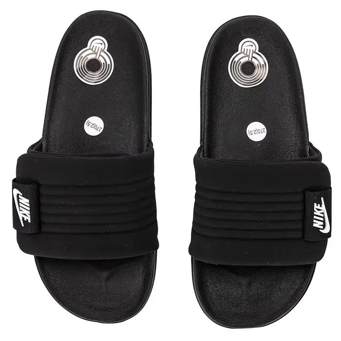 Nike – pantoufles pour hommes, Nike 0Ffc0Urt Adjust Slide, sandales d'extérieur légères et respirantes, chaussures de plage décontractées pour salle de bain, Dq9624-001