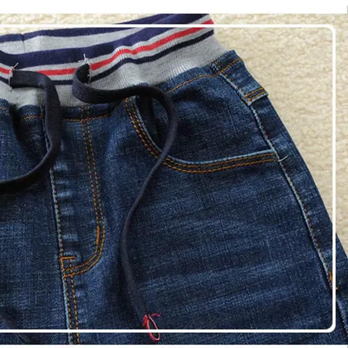Jeans pour garçons, vêtements Design de marque printemps/automne pour tout-petits, pantalons en Denim à taille élastique pour enfants de 3 à 14 ans, 2022