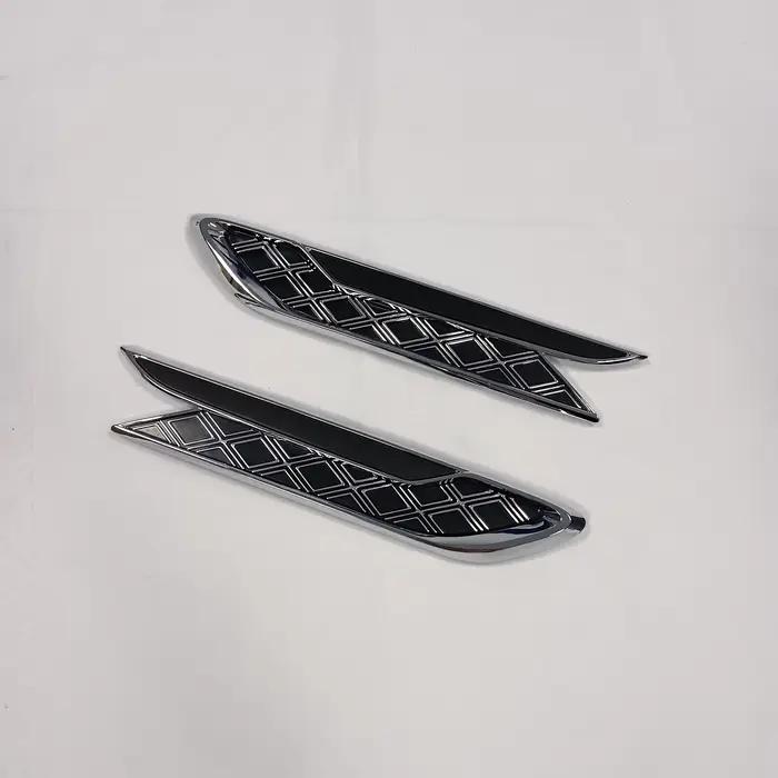 Accessoire automobile 2020 2021 pour Bentley Flying Spur Mulliner : Grille de radiateur avant, cadre chromé, grille de pare-chocs avant