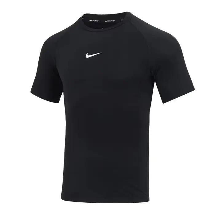 NIKE-T-shirt manches courtes homme, original, M distillé DF TIGHT TOP SS, Sportedly