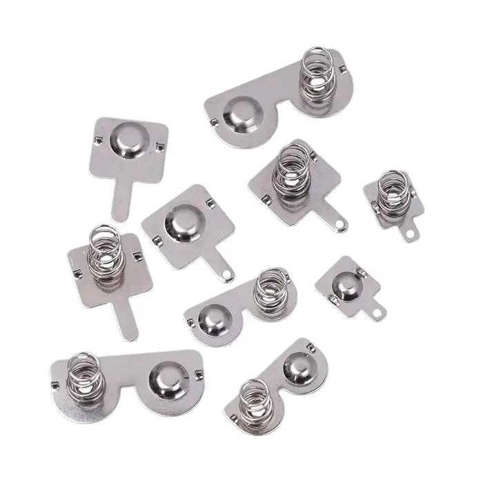 Kit d'accessoires de bricolage, boîte de piles AA/AAA, feuilles négatives positives, connecteurs à ressort pour jouets télécommandés, lot de 20