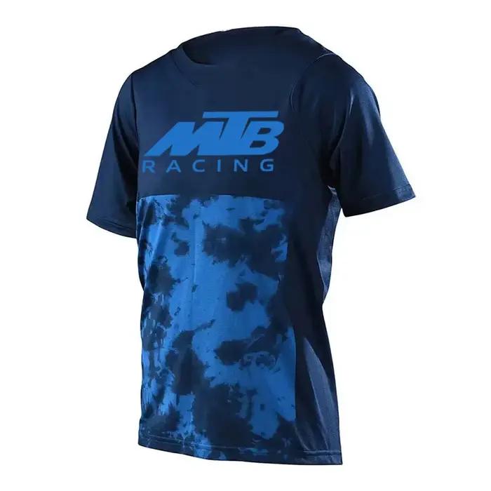 Chemise de motocross été VTT maillot de descente tout-terrain Fietsraces T-Shirt Enduro Moto DH Moto vtt descente BMX