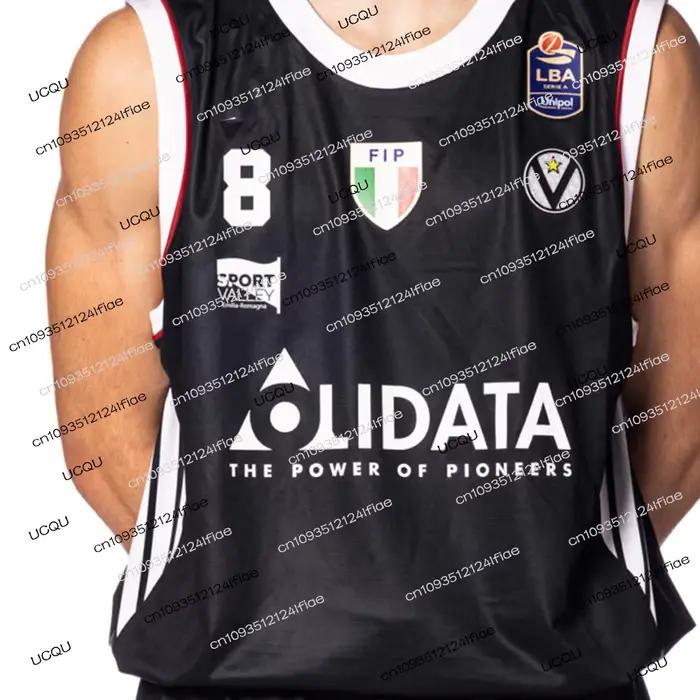 25/26 nouveau maillot de basket-ball Bologna Virtus gilet de sport de basket-ball pour hommes italiens Kit de joueur spécial maillot de jeu de basket-ball