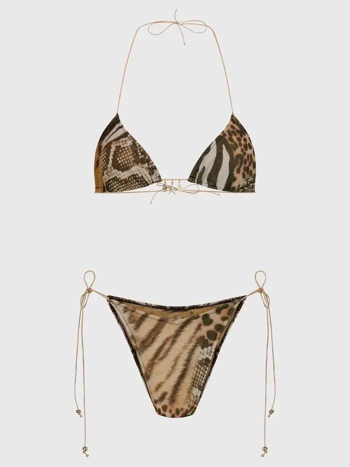 Sexy Bikini avec jupe maillot de bain brésilien