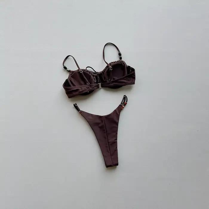 Nouveau Maillot de Bain Sexy 2026 avec Armatures et Rembourrage