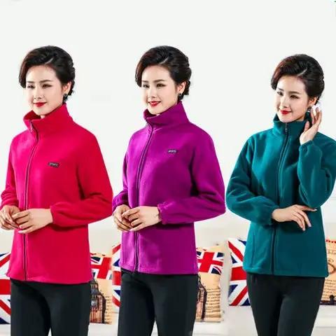 Sweat à capuche doublé polaire pour femme, épais, décontracté, pour activités de plein air, couleur unie, fermeture éclair, manteau en peluche, grandes tailles disponibles