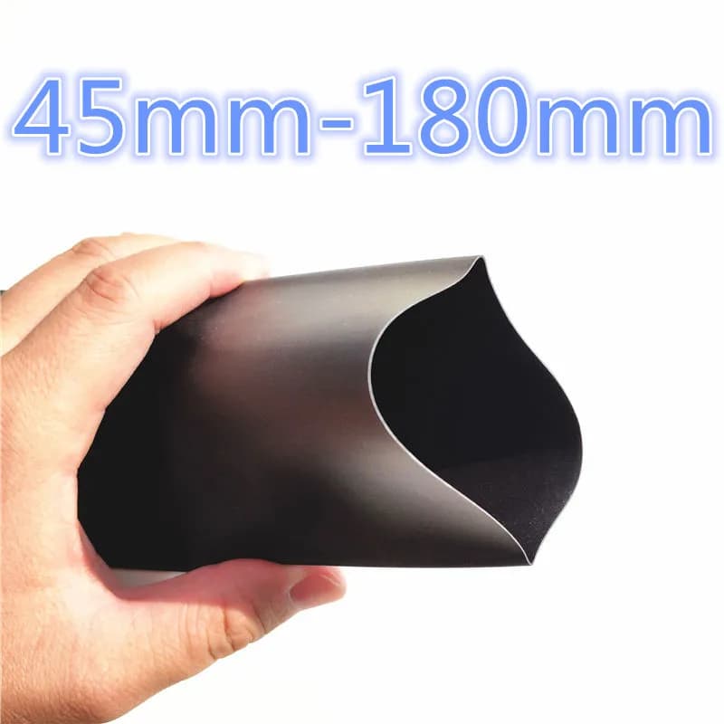 1 mètre 2:1 noir 45mm 50mm 60mm 70mm 80mm 90mm 100mm 120mm 150mm 180mm thermorétractable Tube thermo
