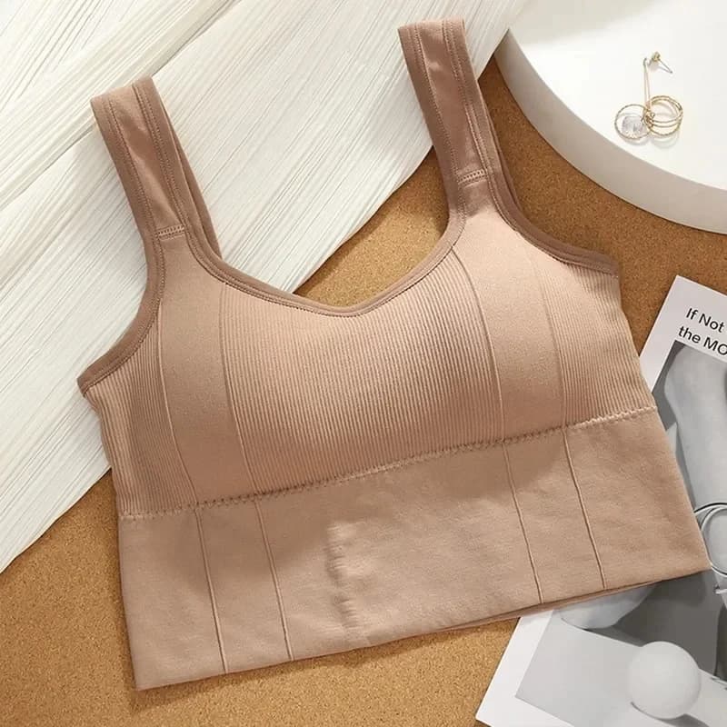 Soutien-gorge de sport respirant pour femme, haut de fitness anti-transpiration, soutien-gorge de yo