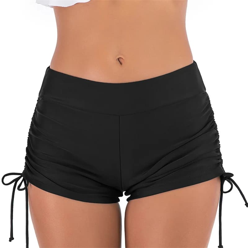 Short de bain femme, bas de maillot de bain, taille 2XL, coupe conservatrice, anti-déchirure, pour l
