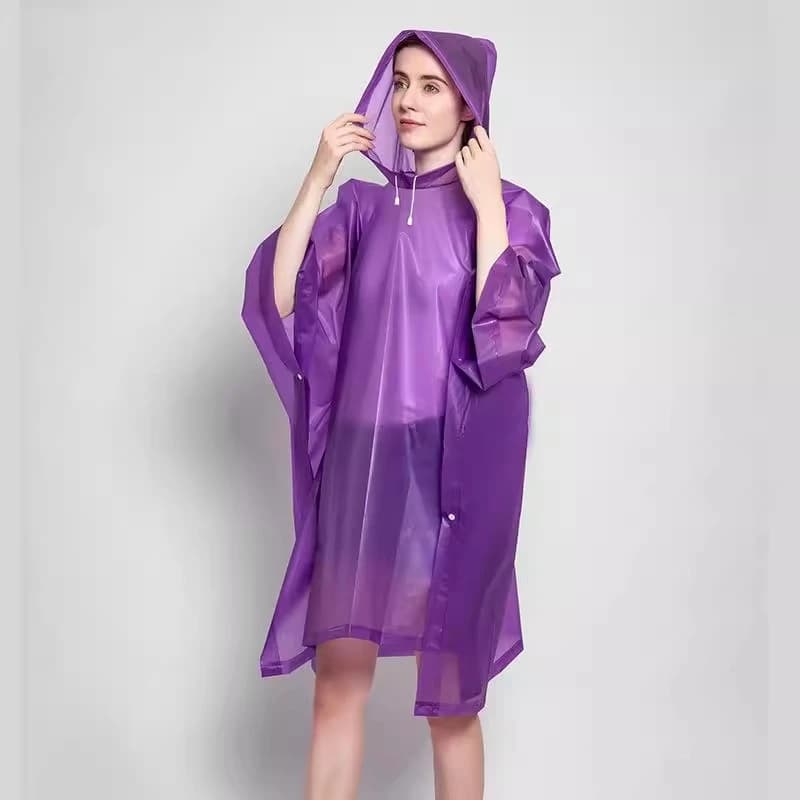 Grand Poncho de pluie 110x130CM EVA unisexe imperméable épaissi imperméable femmes imperméable homme
